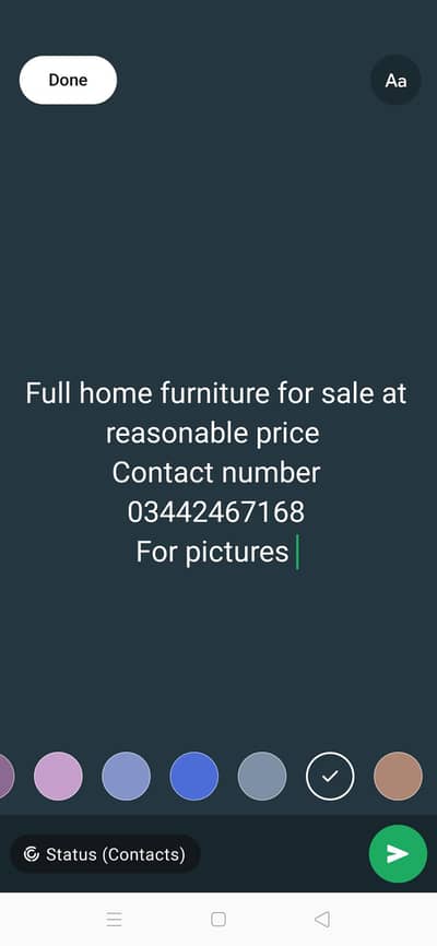 furniture for sale