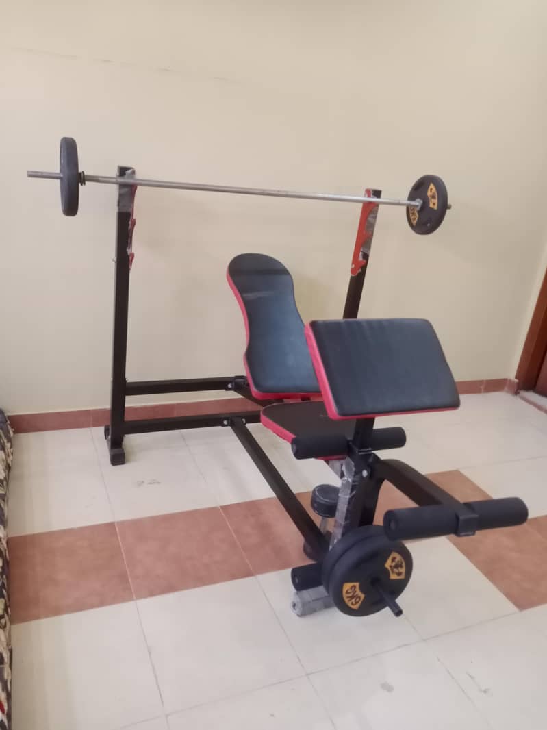 multiple-adjustable utility exercise bench 0