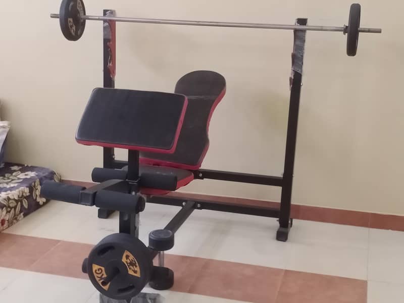multiple-adjustable utility exercise bench 2