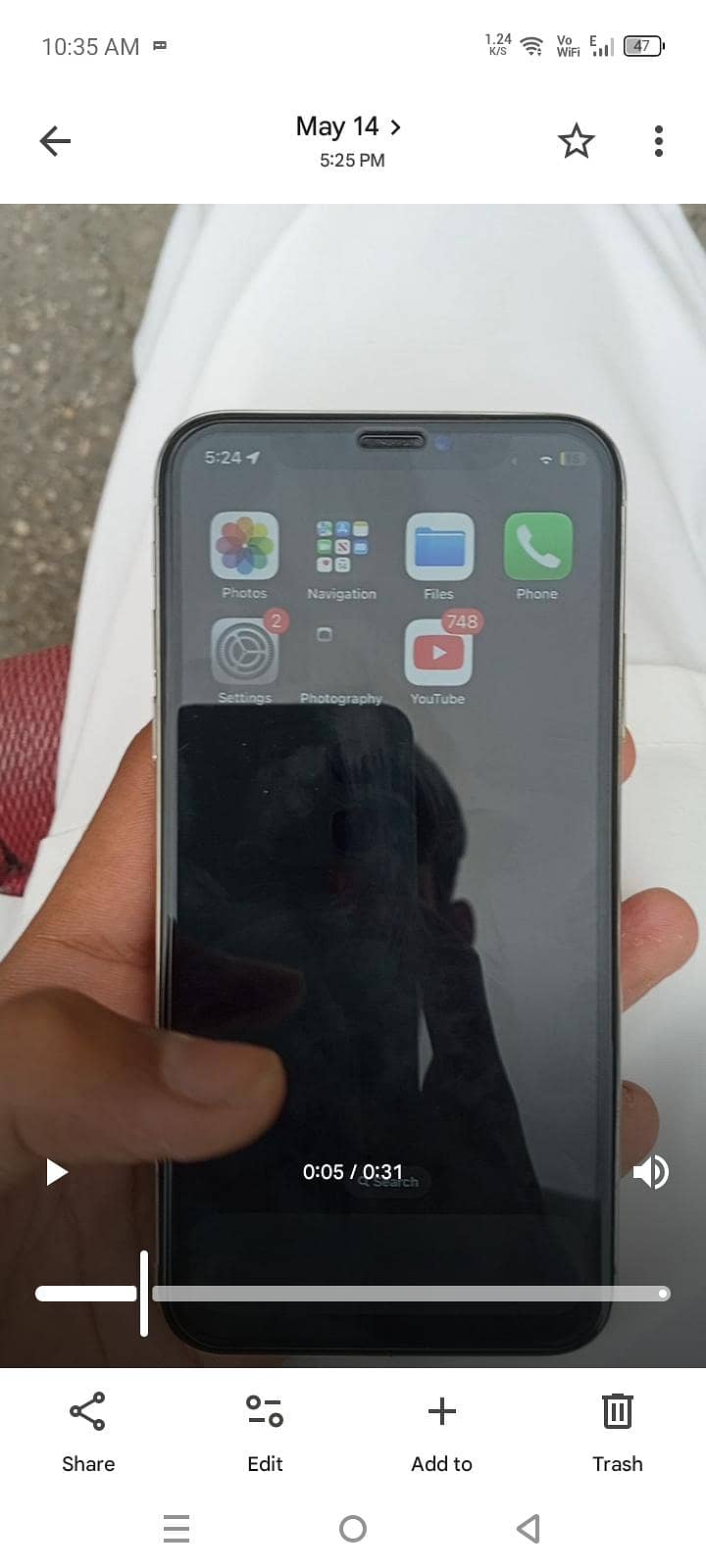 iphone X 4