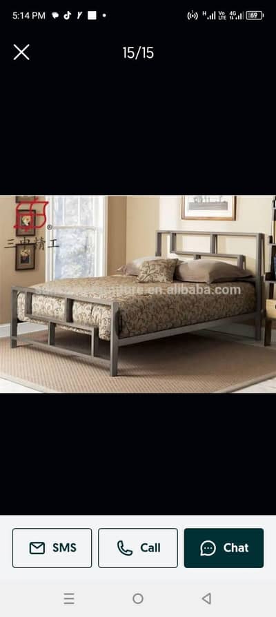 bed/furniture/double bed/iron bed/Sider's/dressing