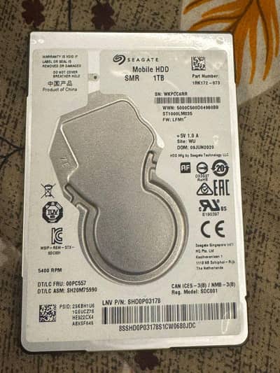 1TB HARD DRIVE WITH HARD DRIVE COVER type-c