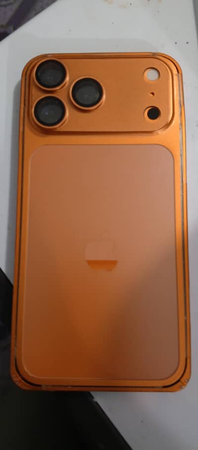 I Phone 13 pro max  with convert 17 pro max cover
