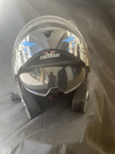 Flip up helmet