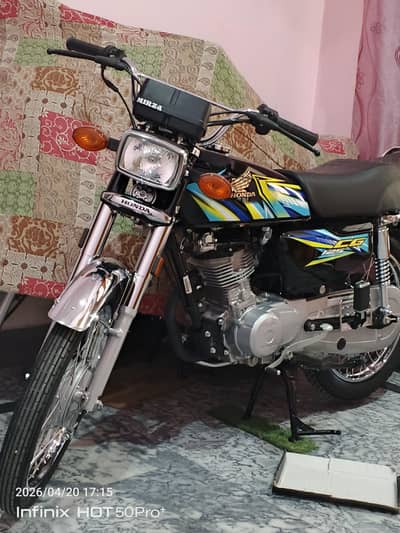 cg 125 brand new bike