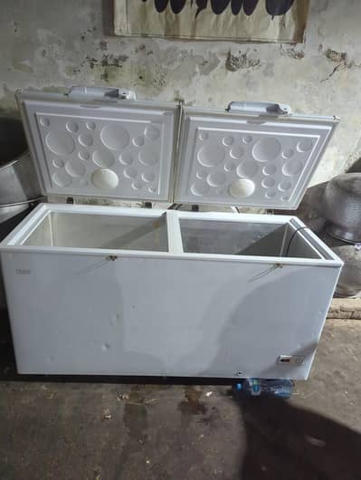Haier inverter jumbo size deep freezer 4 month use condition good