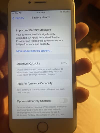Apple iPhone 6S Gold 8/10 Condition (price negotiable)