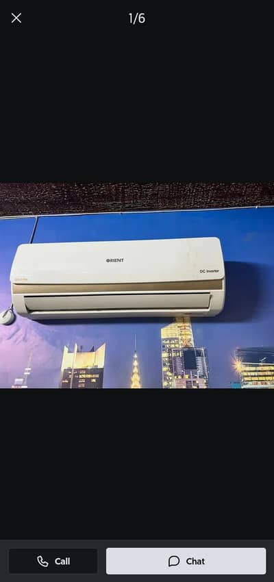 Orient 1.5 ton Dc inverter heat and cool totally genuine