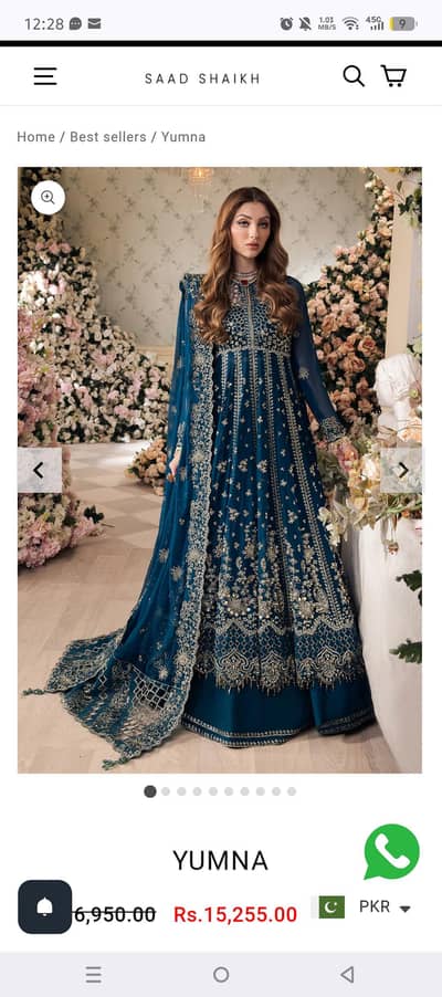 Saad Shaikh Formal wear
