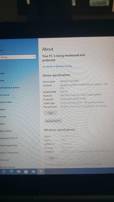 HP Elite Book 8470p i5 3rd Gen