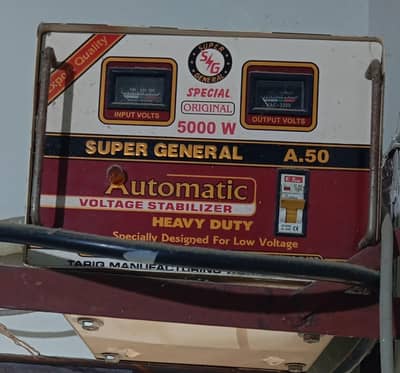 super General A-50 Automatic voltage stabilizer