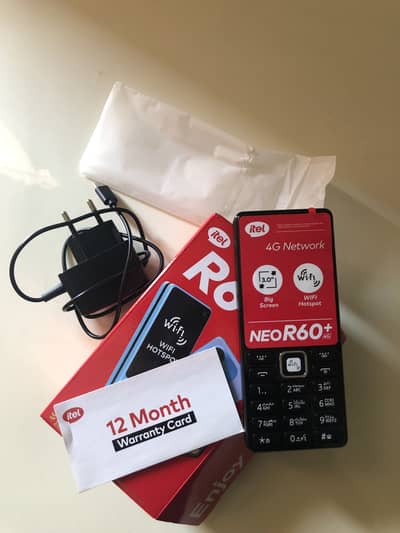 Itel Neo R60 plus 4G hotspot