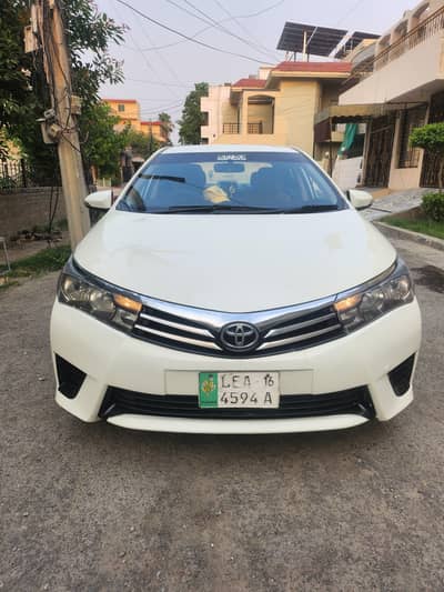 Toyota Corolla Xli 2016 model converted to Gli 1st owner outclass car