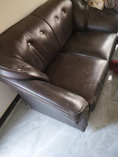 Sofa with table for sale