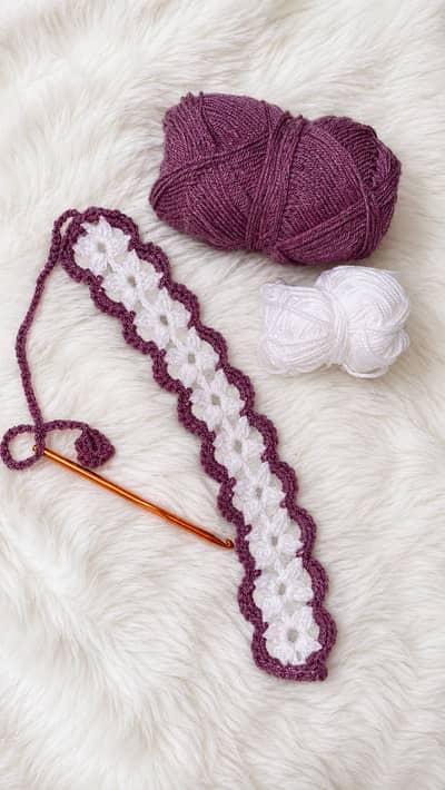 Crochet head band