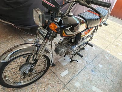 Honda CD 70 2021 Nov registered