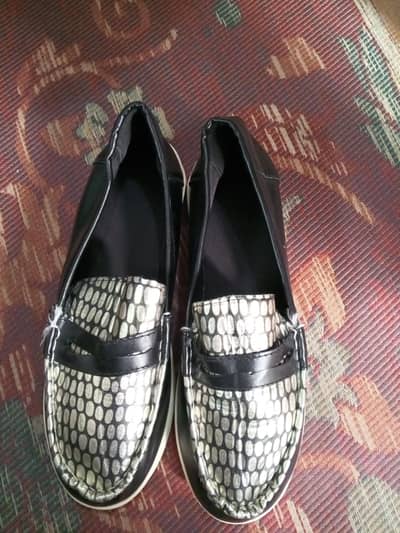 Black leather boots