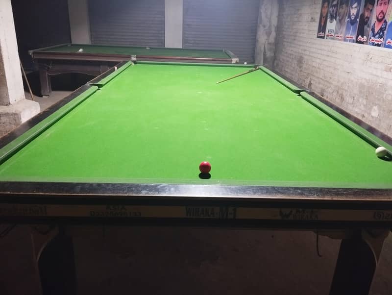 3 Complete Snooker Table 0