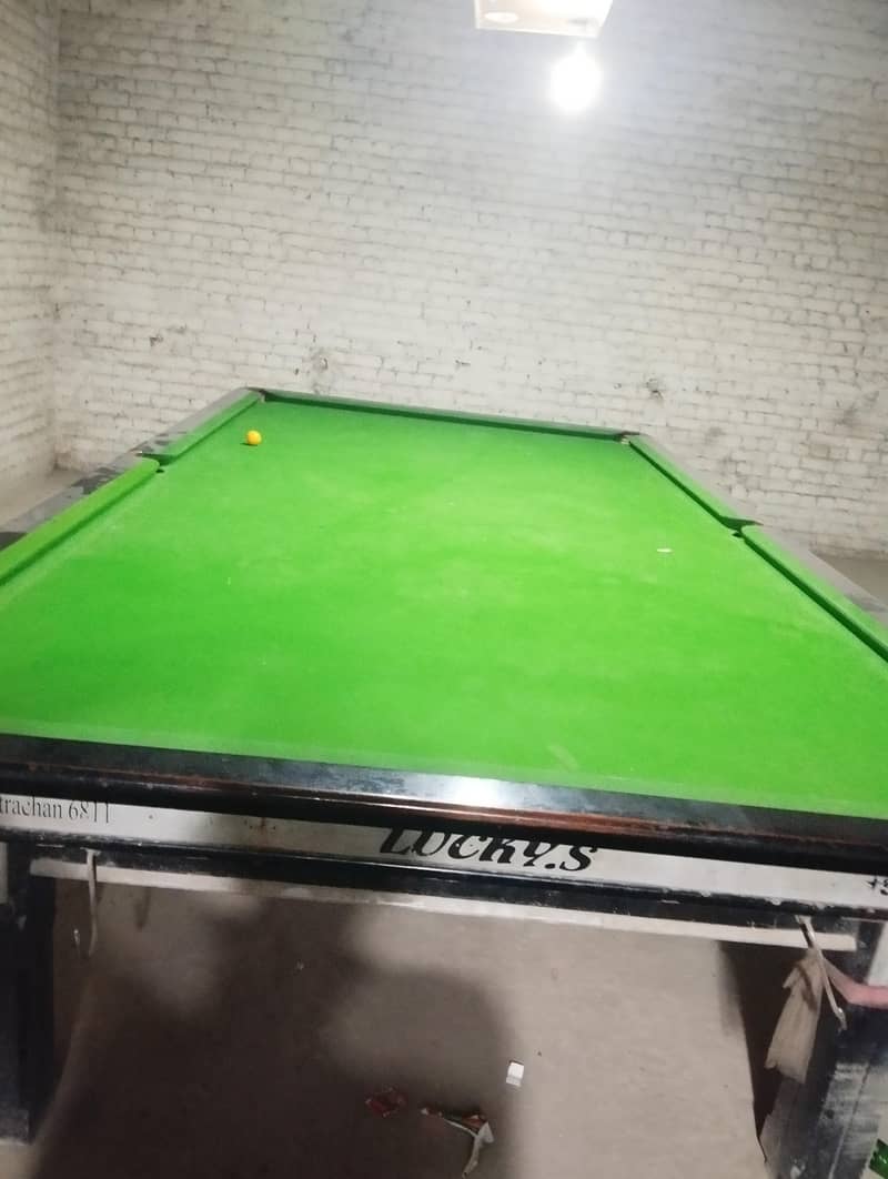 3 Complete Snooker Table 1