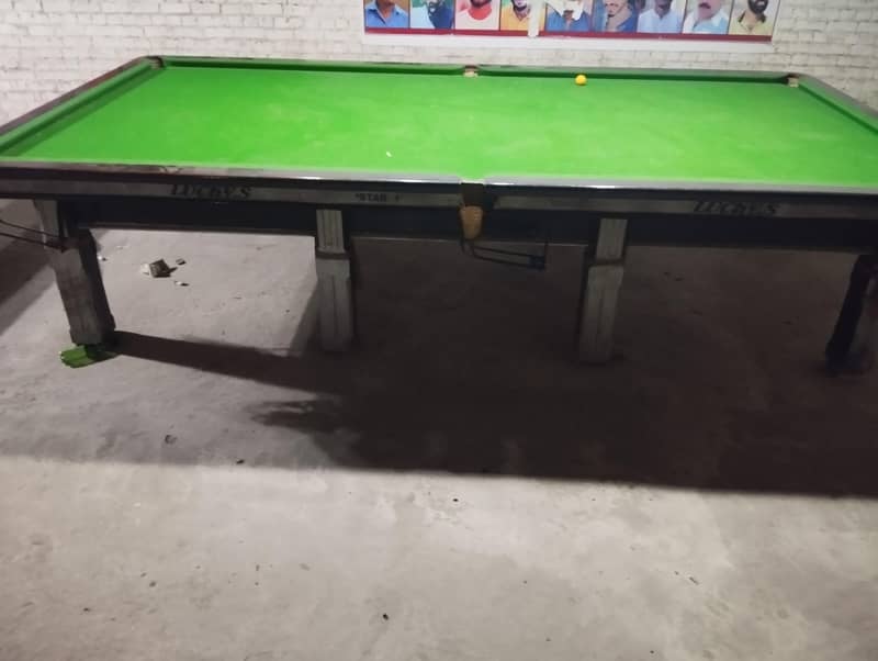 3 Complete Snooker Table 2