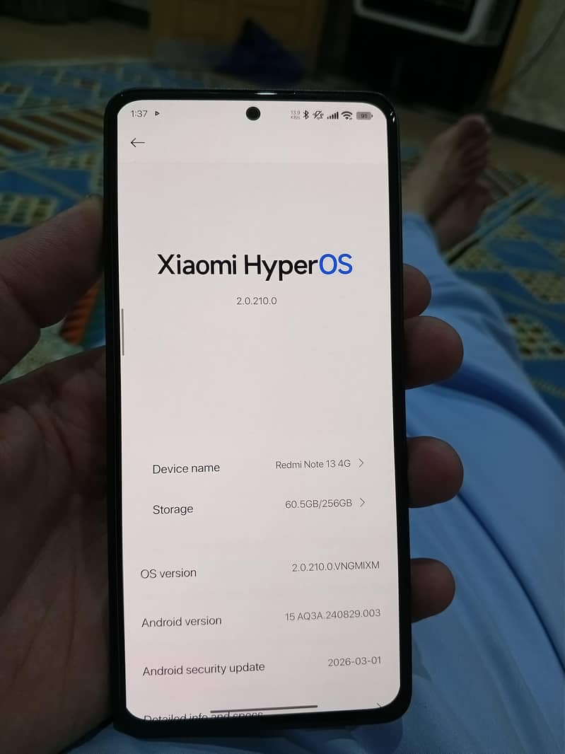 Redmi Note 13 Full box 6