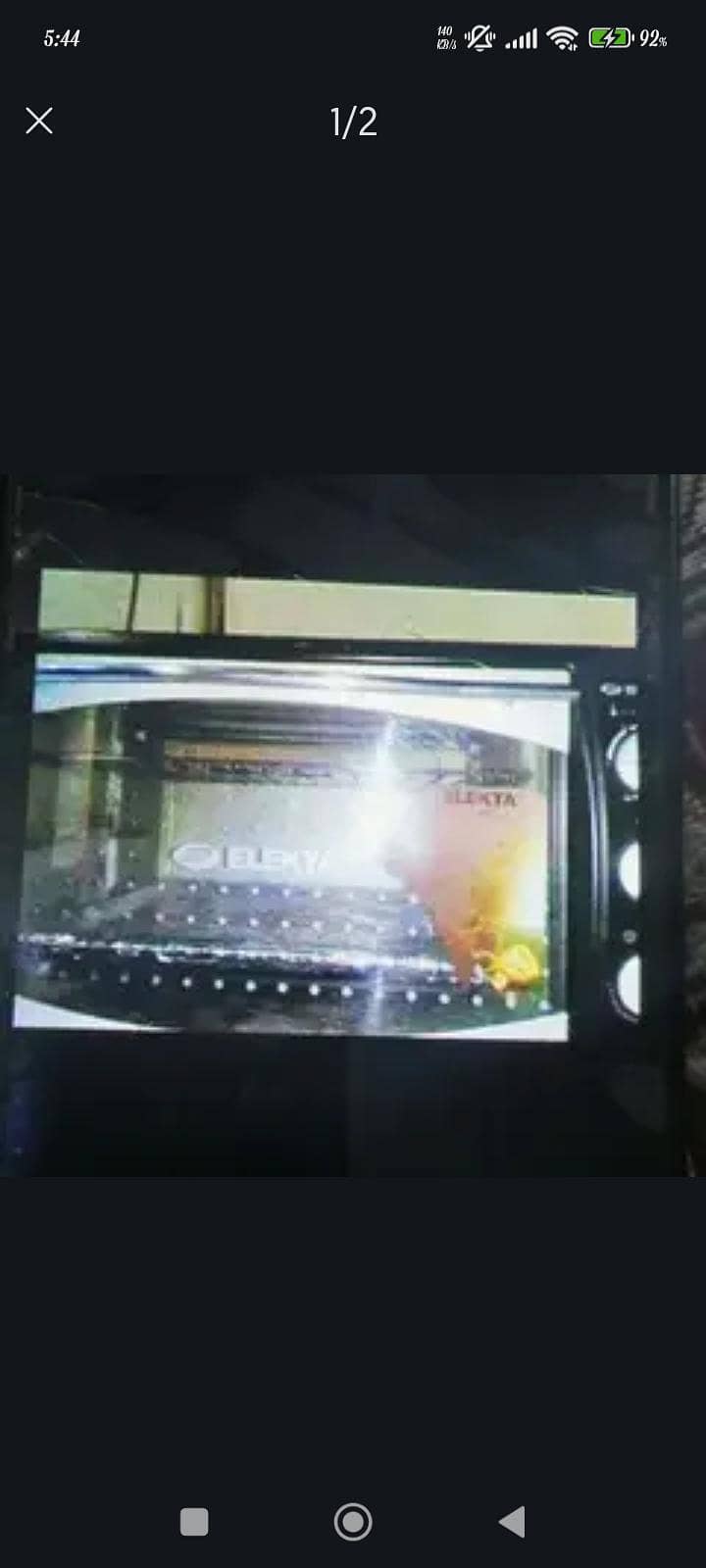 Electra oven 1