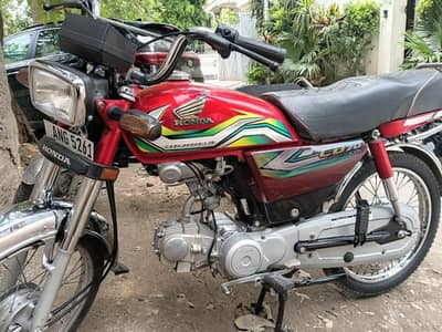 Honda CD 70 Red
