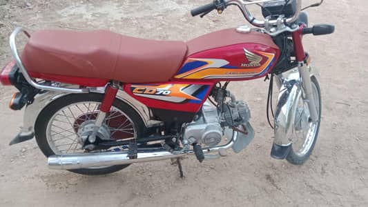Honda CD 70 2025 Model Good Condition For Sale
