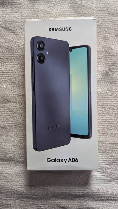 Samsung A06 Official PTA Approved With Box (4/64)