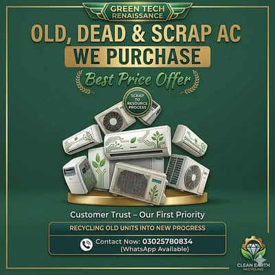 We Buy Old Split, Window & Inverter ACs| Sell All Brands at Best Pric