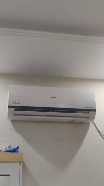 Haier DC inverter 1 ton only 3 month used new condition