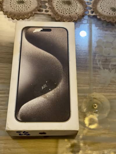 Apple iPhone 15 Pro Max Pta Approved ( 10 by 10 condition )