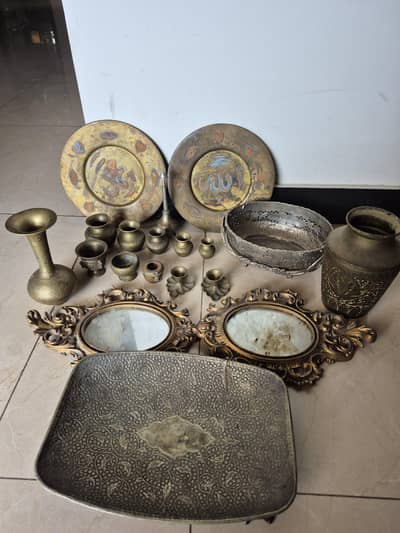 Pure Bronze Decorative Set for Sale