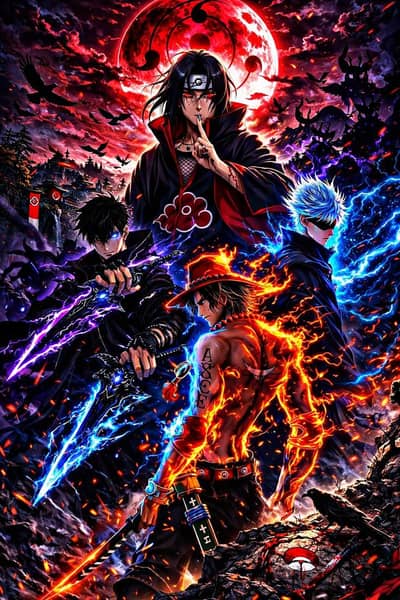 Anime Wall Posters | High Quality Prints | Custom Posters Available
