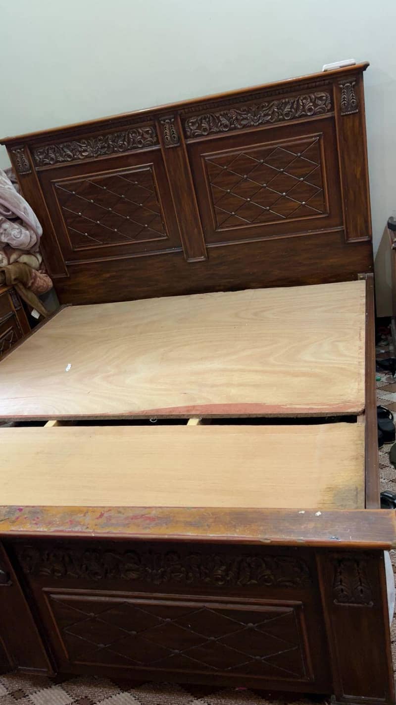 Bed + Side Tables + Dressing 1