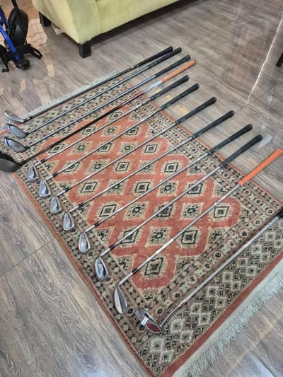 Golf Full club set, bag, trolley