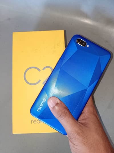 Realme C2 With Box Pta Offical Approved Sealed Phone Mobile Home Use