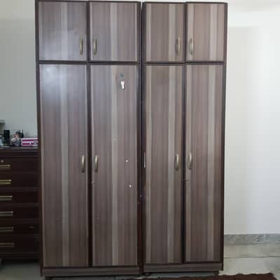 2 Large Size Wardrobes/ Almari