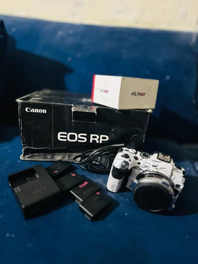 Canon RP 4 Battey  Mouth Lens Ka sath