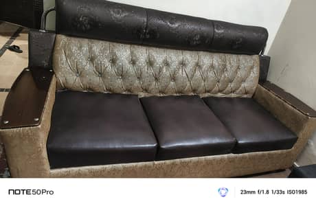 6 seats sofa set used