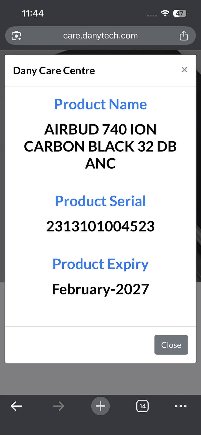 Audionic 740 Ion 7