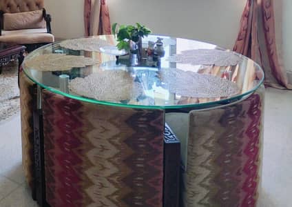 6 Seater Compact Dining Table