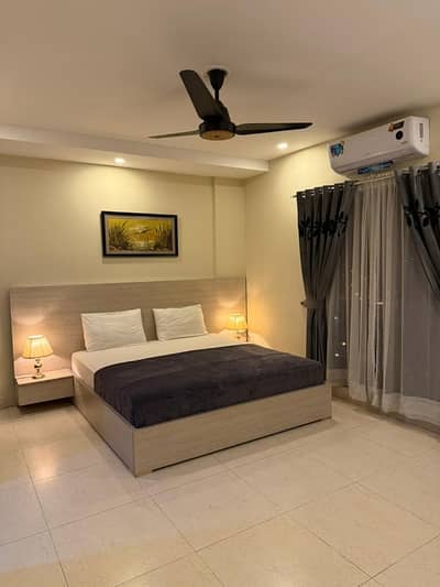 Luxury Fully Furnished 1 Bed Apartment Available For Rent In Bahria Enclave