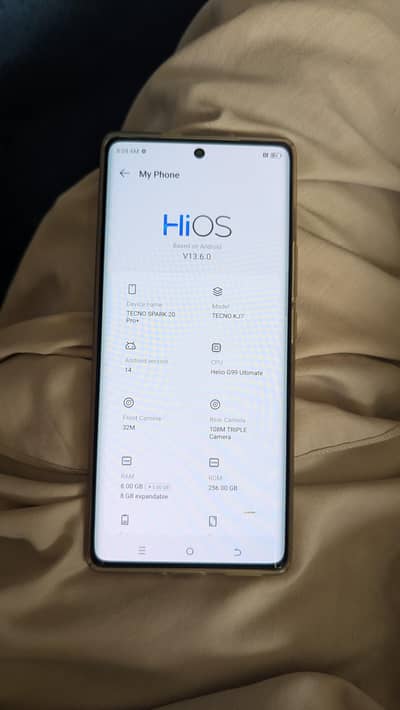 Tecno spark 20 pro plus