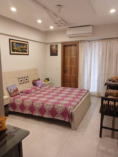 Fully Furnished 1695 Square Feet 3-Bed Flat For Sale In The Galleria Apartments Sector-H Bahria Enclave Islamabad