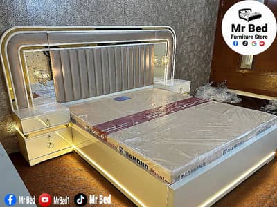 brand new double bed/bed set/single bed/Turkish bed set/wooden bed