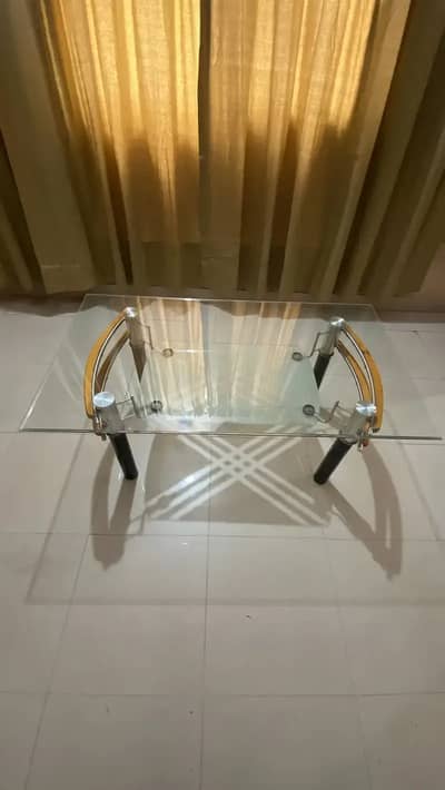 Elegant Glass Coffee Table