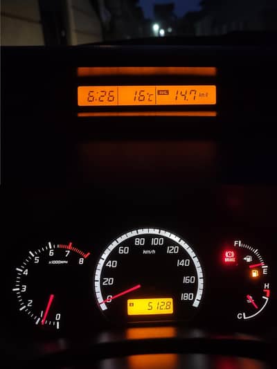 Suzuki Swift JDM Fuel Average Digital Clock Display OEM Genuine