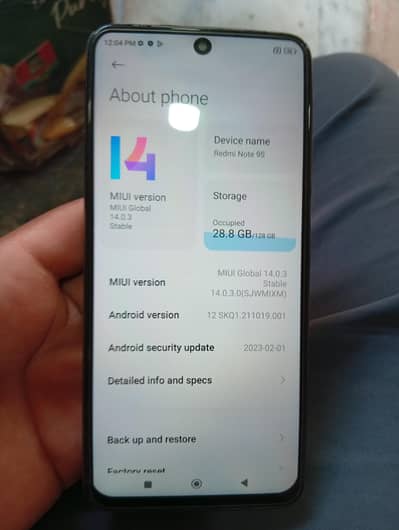 Redmi note 9s for sale