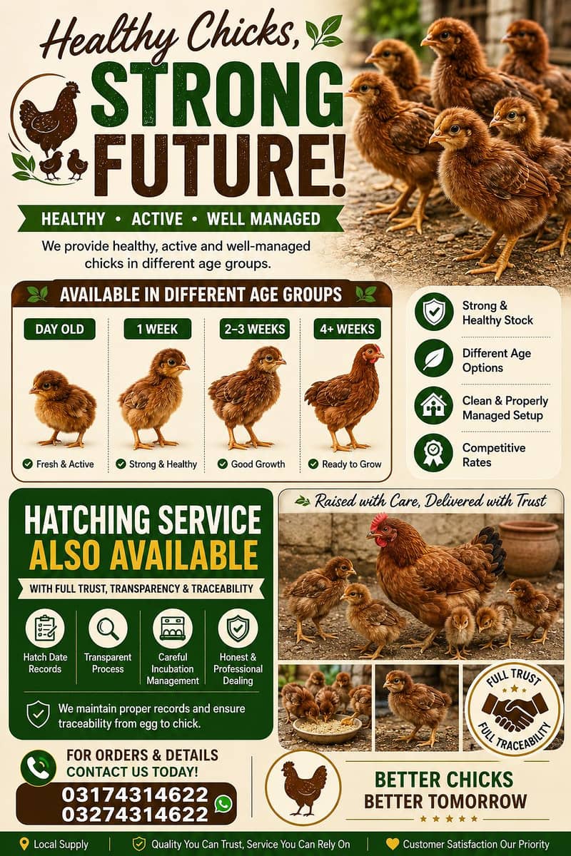 Desi chicks/ hatching services. 0